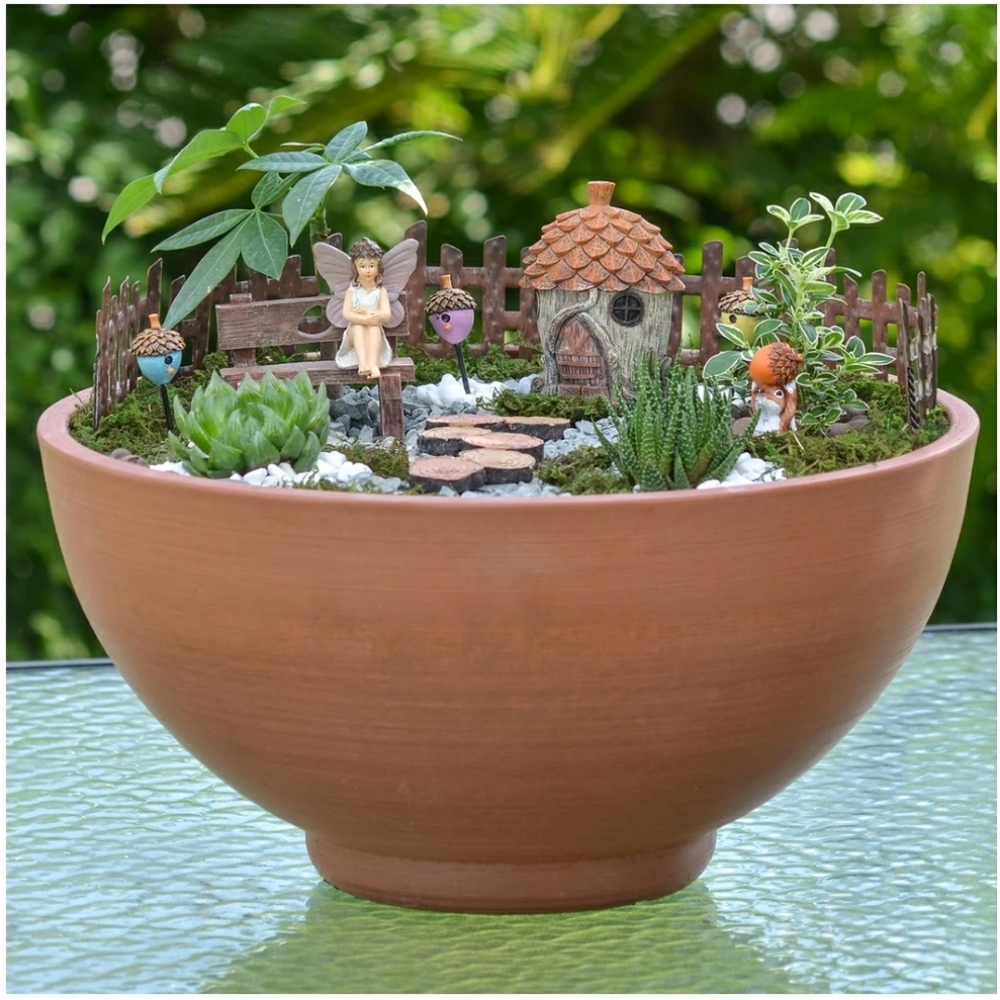 11 piece resin fairy garden kit - Picture 7 of 7